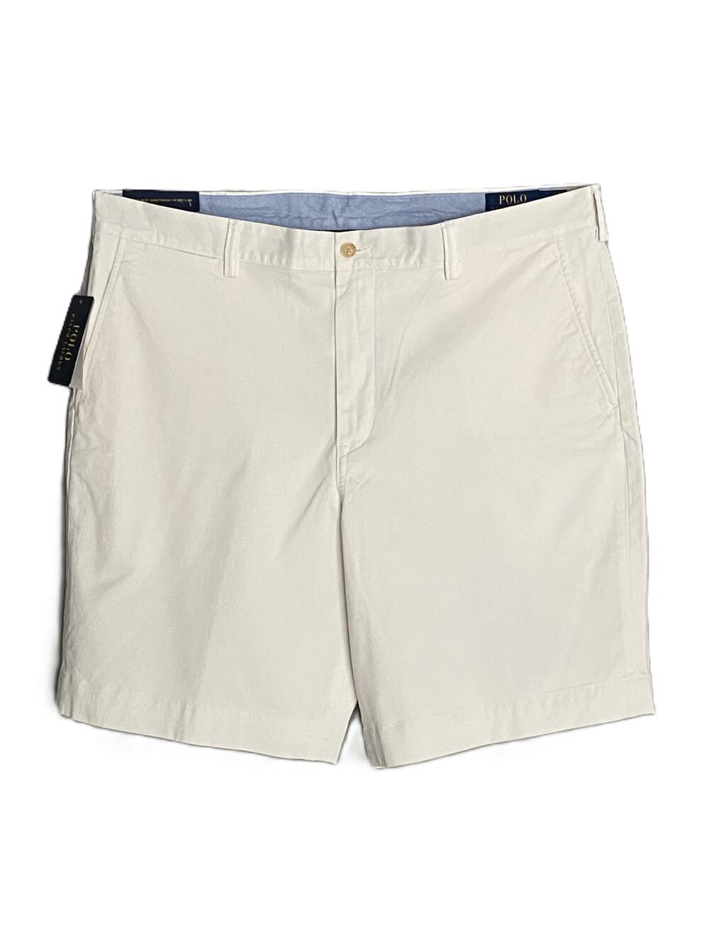 Polo Ralph Lauren Shorts Men's 42W Chino Cotton Twill Classic Fit White NEW